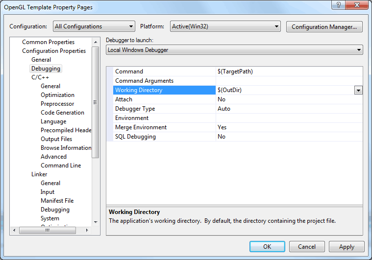 Visual Studio 2008 - Debugging Options