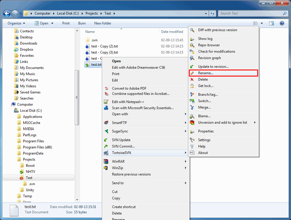 Restore svn repository from files Restore svn repository from files