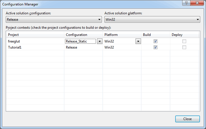 Visual Studio 2012 - Configuration Manager (2)